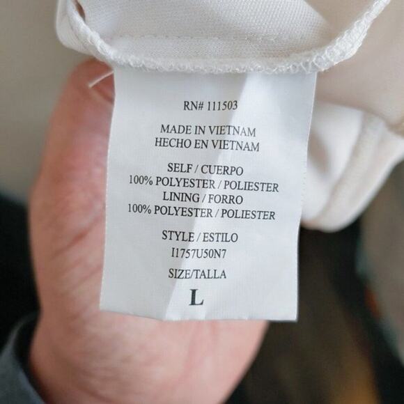 Lily Rose Maxi Dress Halter Boho Sz L - Picture 10 of 11